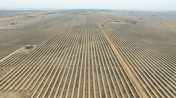 solar power plant at khavda